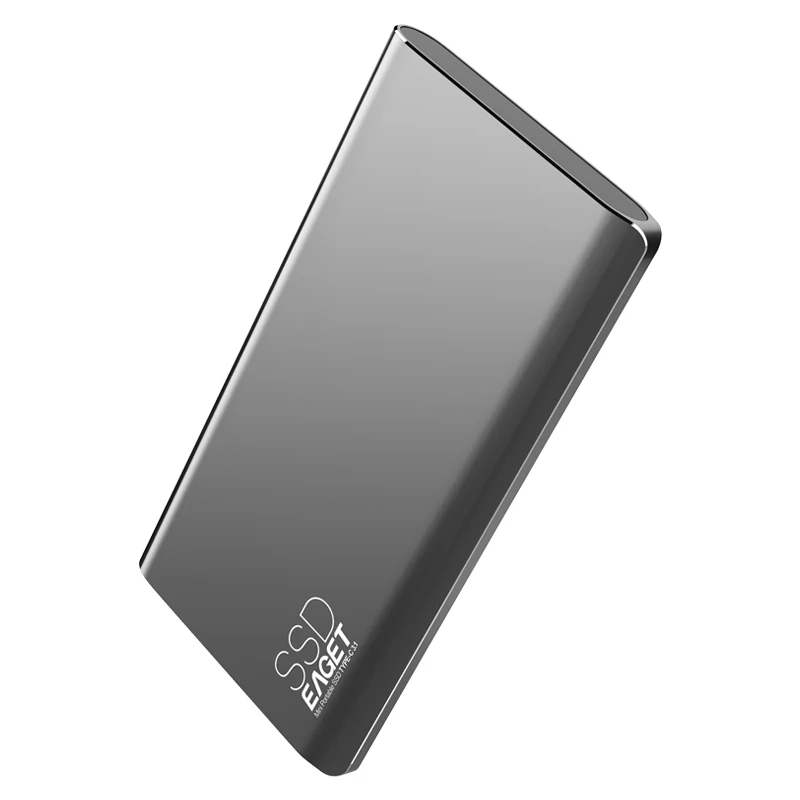 

EAGET Portable SSD USB Type C 128GB 256GB 512GB External Hard Drive External SSD 1TB for Laptop Desktop PC