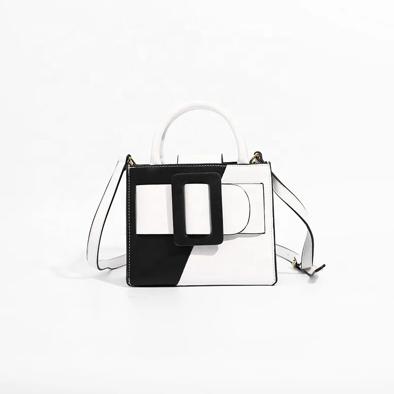 

Latest New White And Black Crossbody Customizable Tote Bag Luxury Bags Women Handbags