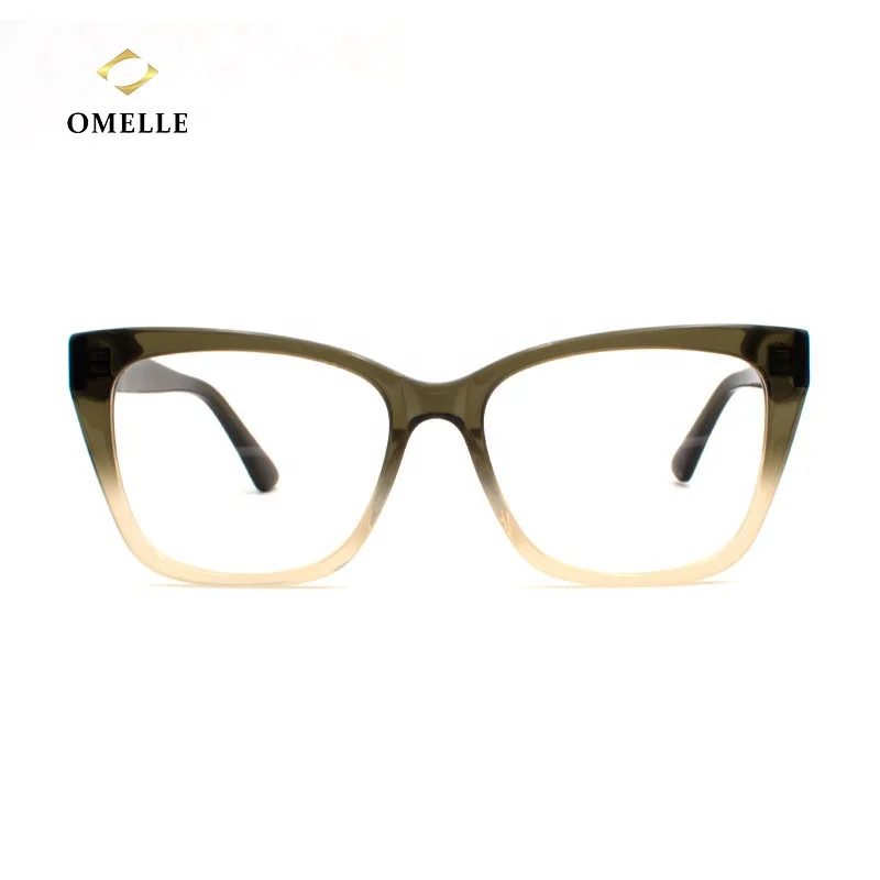 

OMELLE Wholesale High Quality Acetate Big Frames BV4207 Color Glasses Optical Eyeglass for Men Women Ladies