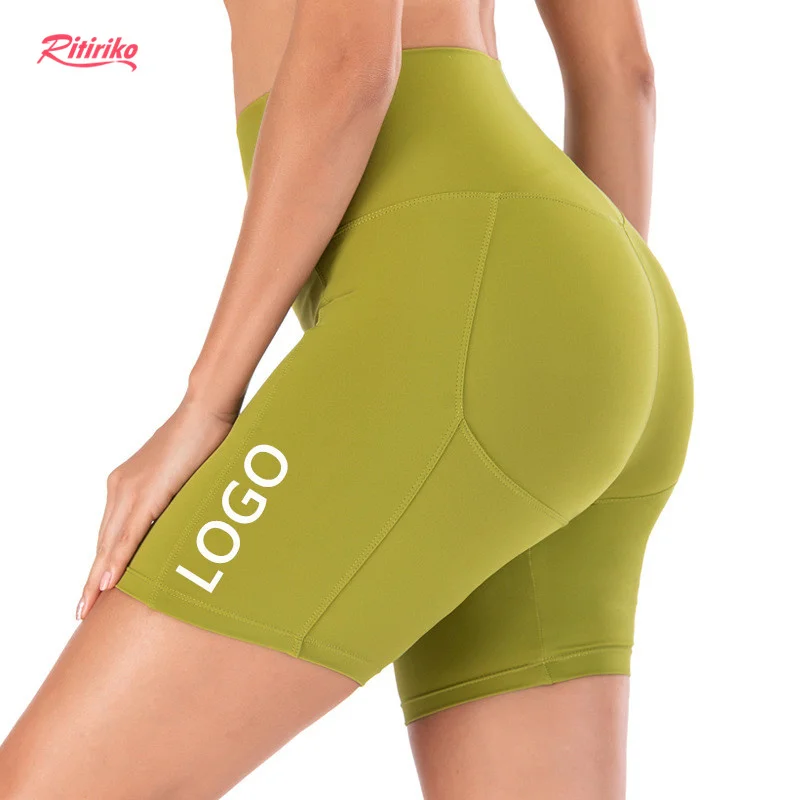 

2021 Hot Sports Fitness Jogger Push Up Butt Lift Stacked Leggings Leggins Cortos Para Mujer Seamless Activewear Yoga Shorts