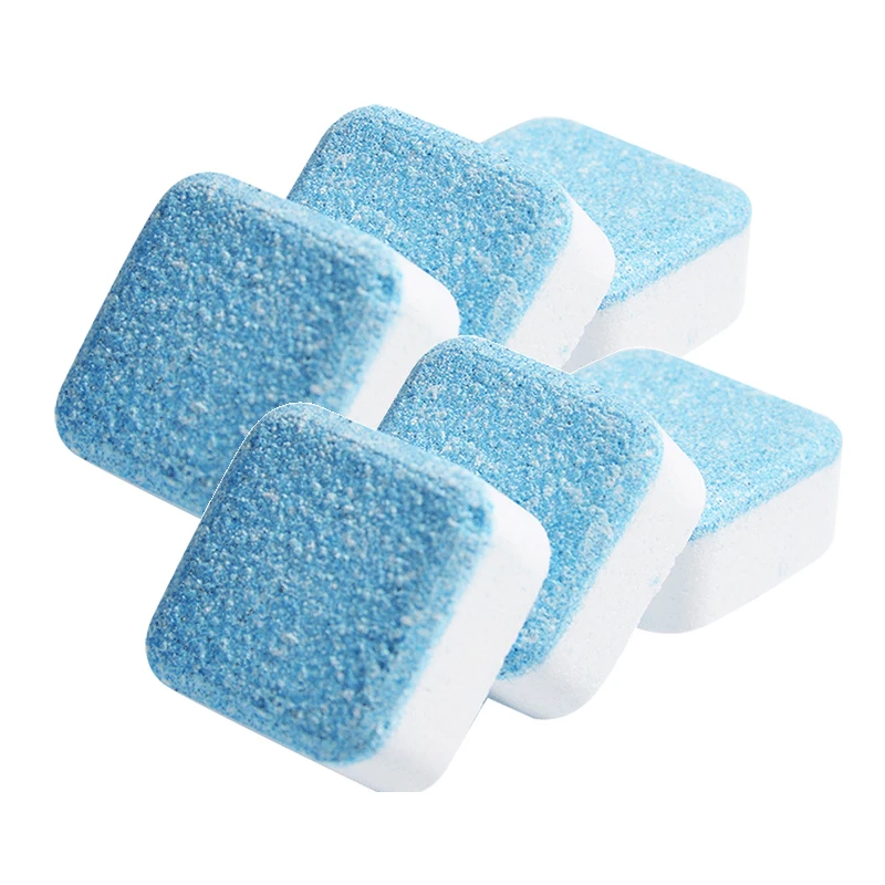 

12 pcs Washing Machine Trough Effervescent Tablet Washing Machine Deep Cleaning Effervescent Tablet, As photo