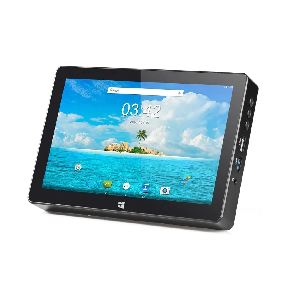

Mini touch all in one panel PC 8" Industrial Win10 Tablet PC with RJ45 64GB