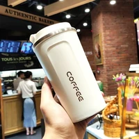 

Zogift wholesale high quality matte black double walled insulated stainless steel coffee travel mug with screw cap