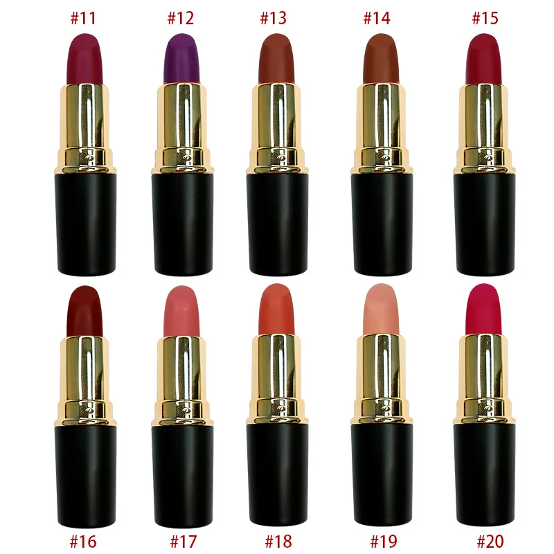 

2020 best long wearing wholesale customize no logo private label colorful matte natural superstay lipstick with private label