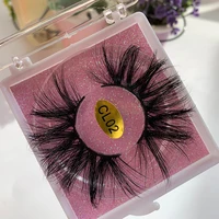 

2019 New Trend Professional Handmade Mink Eyelashes 25MM 3D Mink Lashes