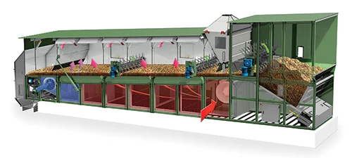 Industrial Fruit and Vegetable Processing Food Drying Machine for Carrot Mango Chips Dehydrating