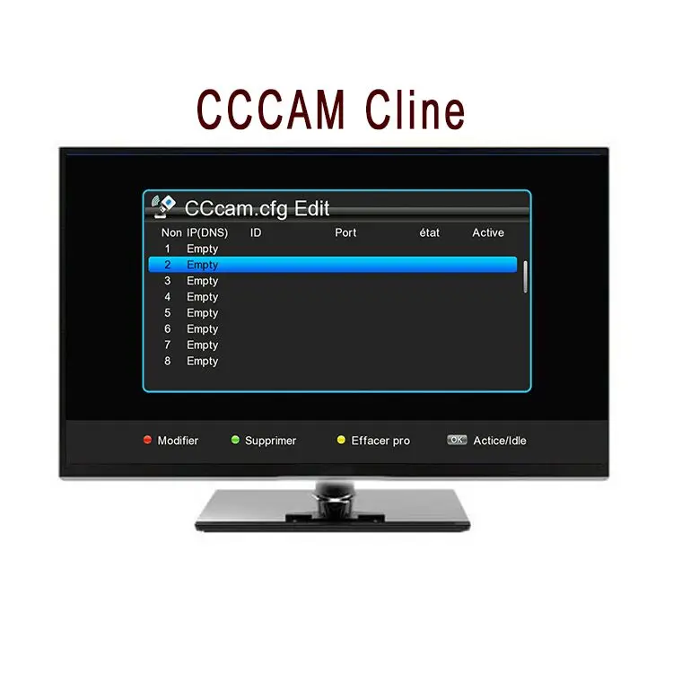 CCCAM clines free trial 3 days Free test OSCAM MGCAM clines for Europe and Africa Satellite