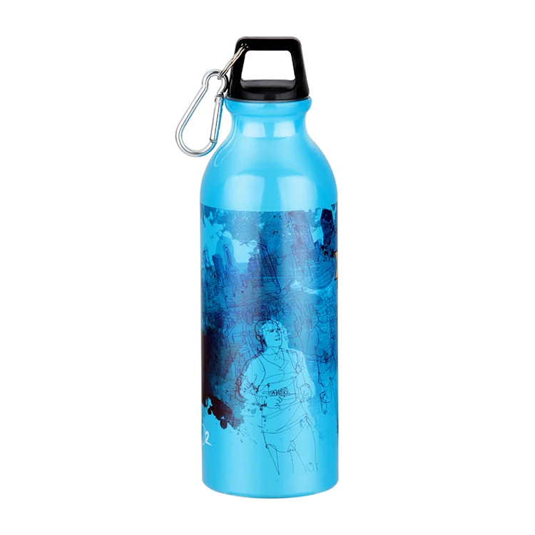 

Custom logo sublimation aluminum water bottle portable drinking bottle