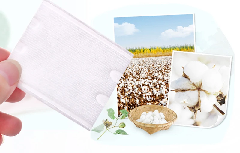 Disposable Cotton Pads Makeup Remover