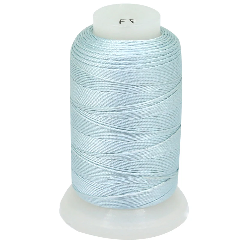 

115Yards Handmade Customizable Multicolor Silk Cord 100% Natural Turquoise Silk Thread