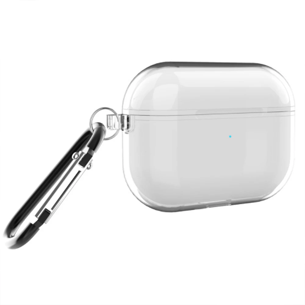 

For airpod case Crystal Transparent TPU Silicone Clear Case for AirPods Pro 2019