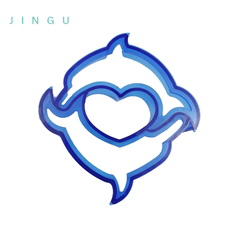 
DIY Food Grade Custom Animal Shape Plastic Sandwich Cutter set for Kids 