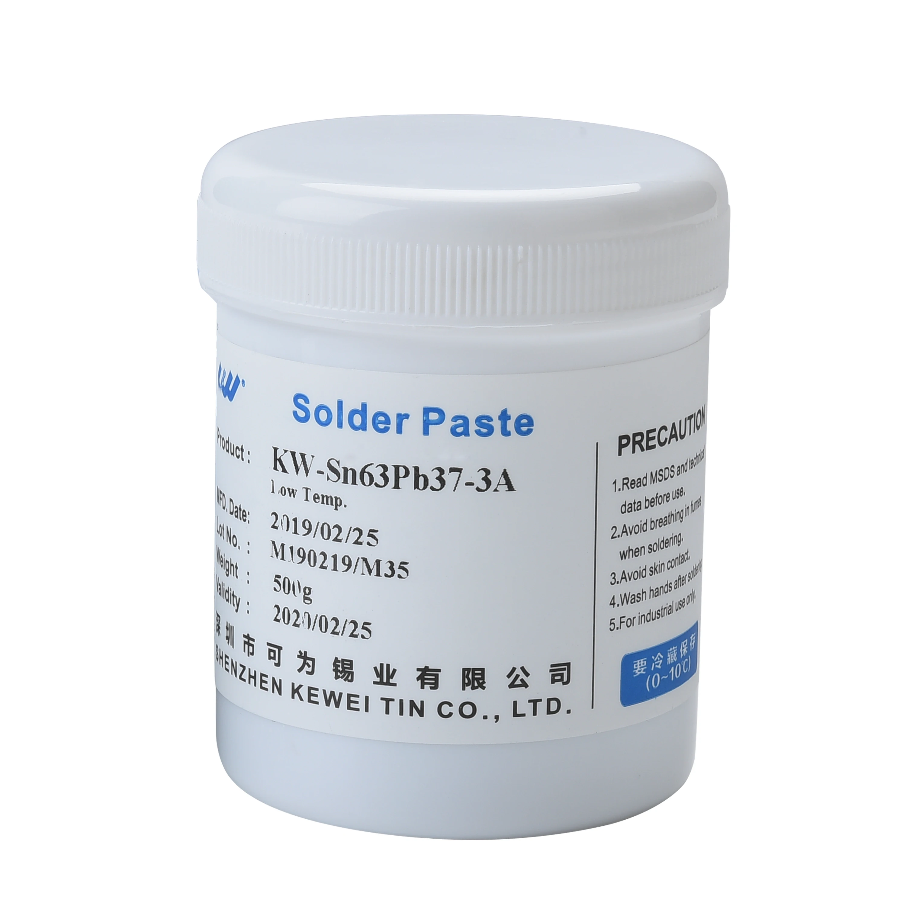
Pb Free Solder Paste Sn98.5/Ag1.0/Cu0.5 Solder Printing Machine Solder Paste 