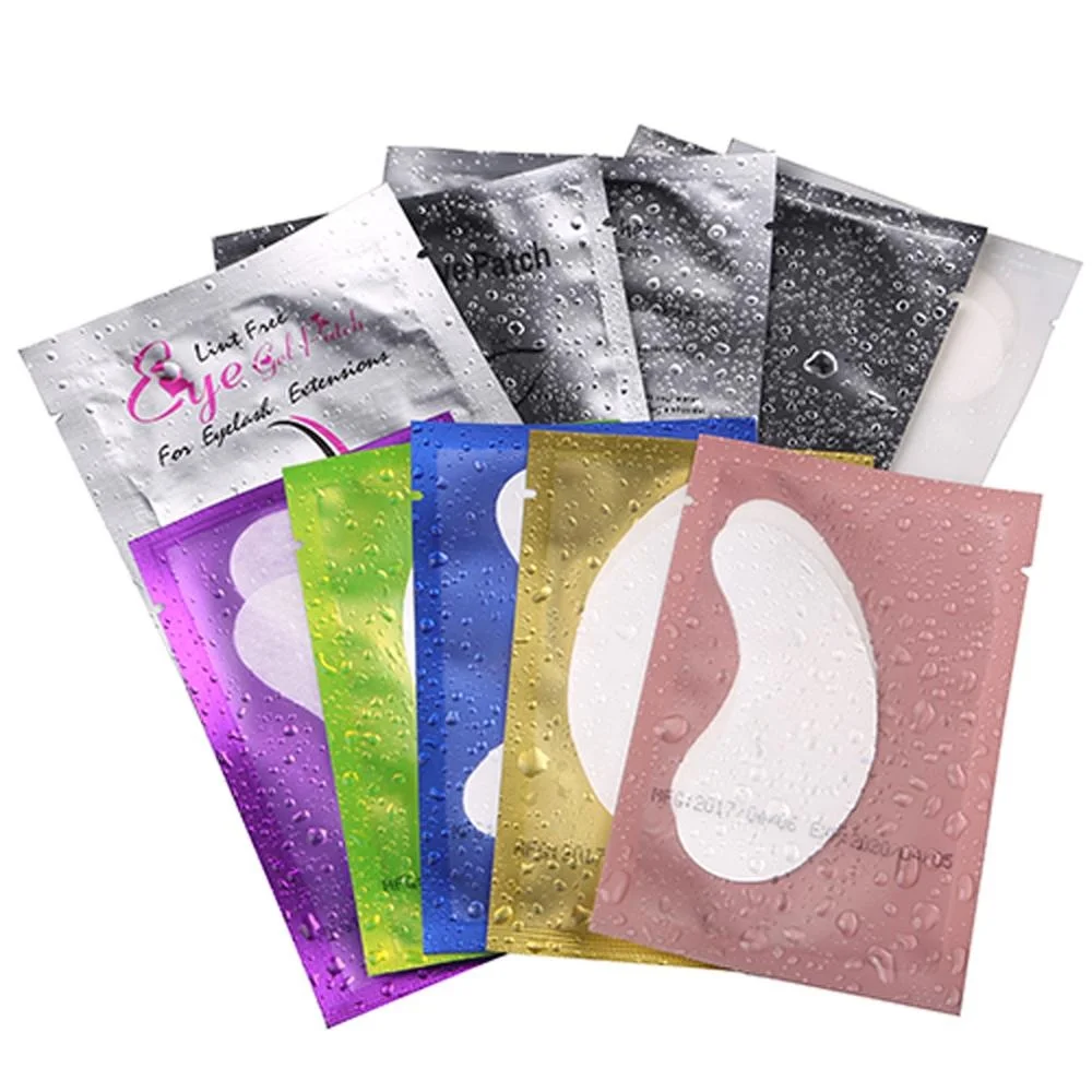 

Disposable Eye Pads Lash Paper Patches Colorful Eyelash Extension Eye Tips Sticker Wraps Make Up Tools Eyelash Pad, More 20 colors