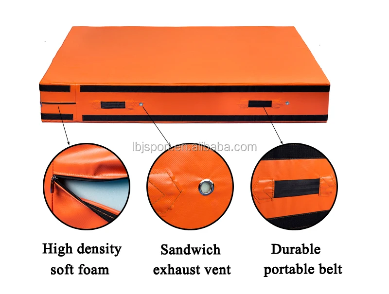 Soft Foam Gym Mountain Climbing Parkour Training Stunt Jump Landing