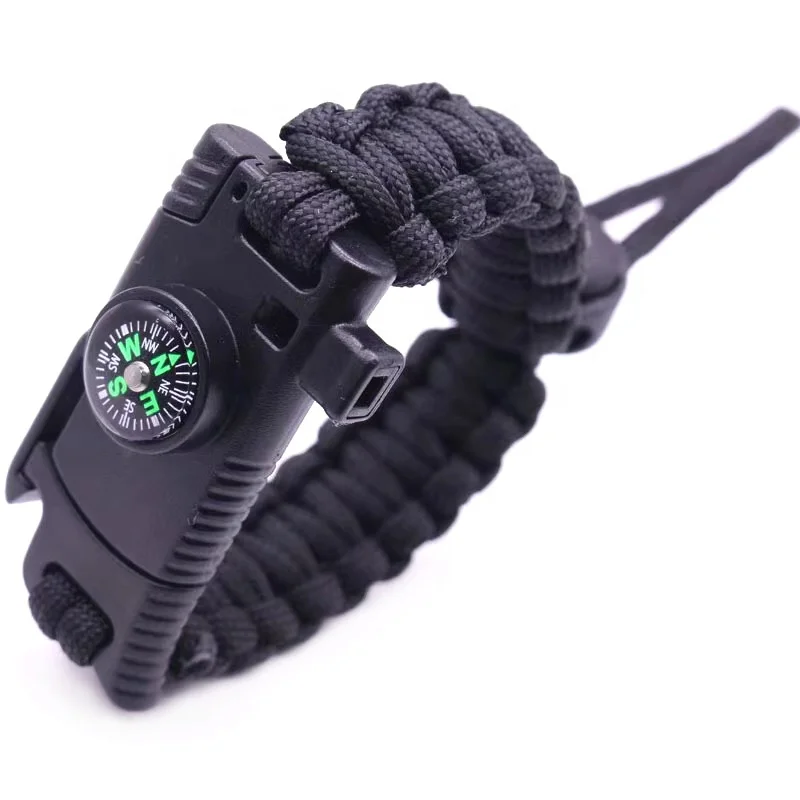 

Sport Statement Wrist Band Bracelets Buckle Knife Paracord Survival Pulsera Adjustable Outdoor Camping Survival Bracelet