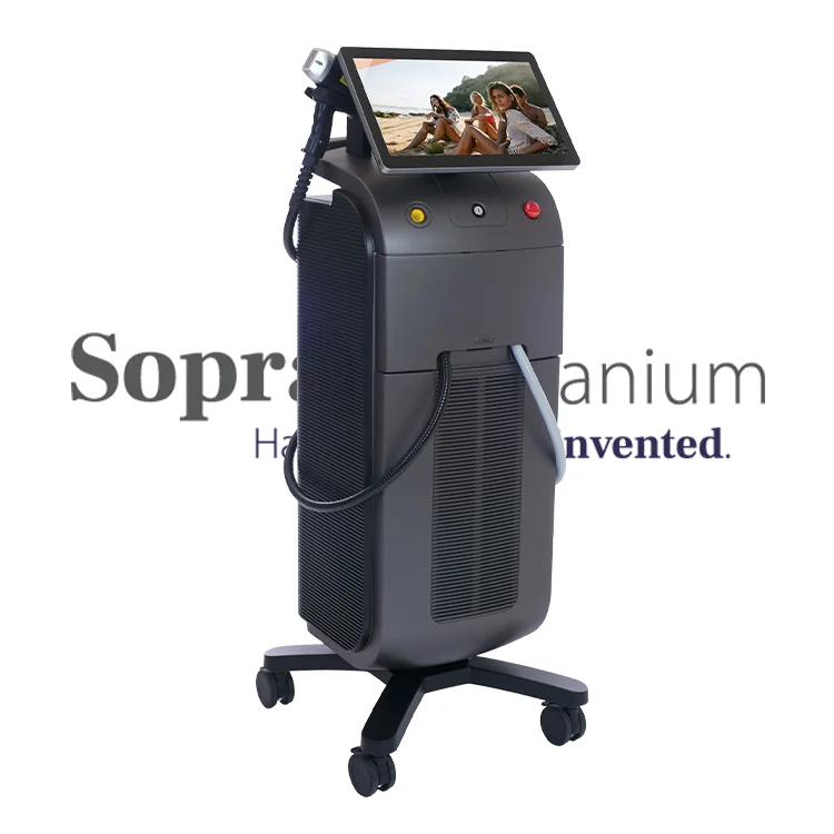 

755 808 1064 Alma Soprano ICE Platinum Hair Removal 1600W Soprano ICE Laser Machine