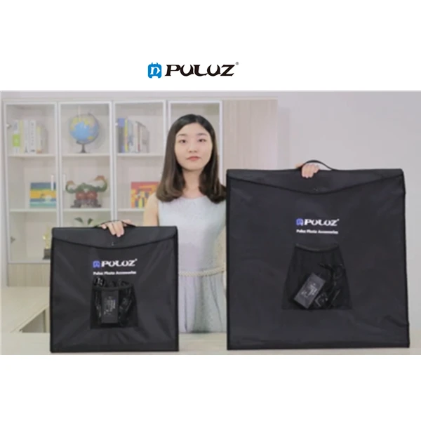 

In Stock Original PULUZ Photo Light Box Portable 60cm Light LED Tent Kit Soft Photo Studio Accessories Fotografia Soft Box