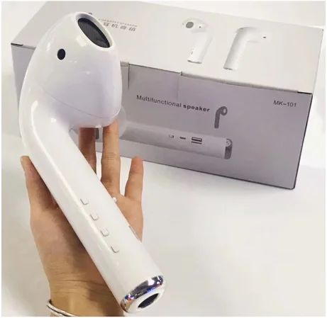 

Newest design earphone shape giant speaker wireless portable speaker