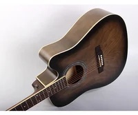 

TR-408-41 Tree root 41 Inch Cheap Acoustic Guitar Matte Beginner Practice China Factory Manufacturer Guitar