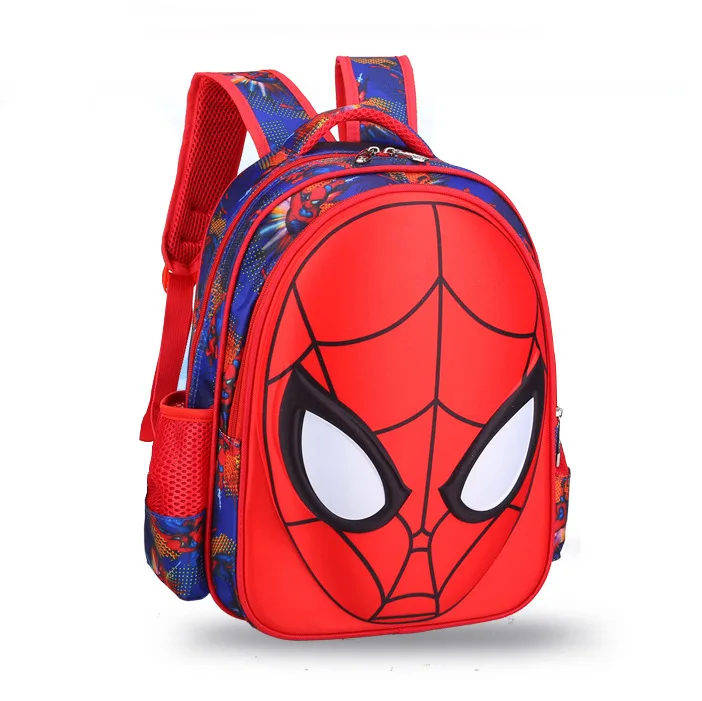 

Manufacturers direct cartoon 3d bags for children for 1-3-6 grade boys bag backpack spider-man series bag backpack