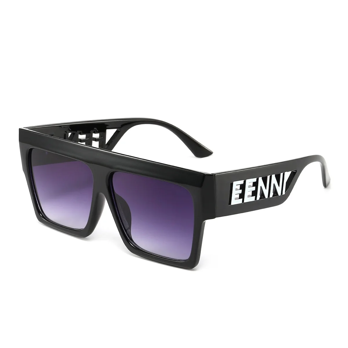 

Fashion Brand Designer sunglass Square Oversized Vintage Big Frame With Letters men women sunglasses 2022