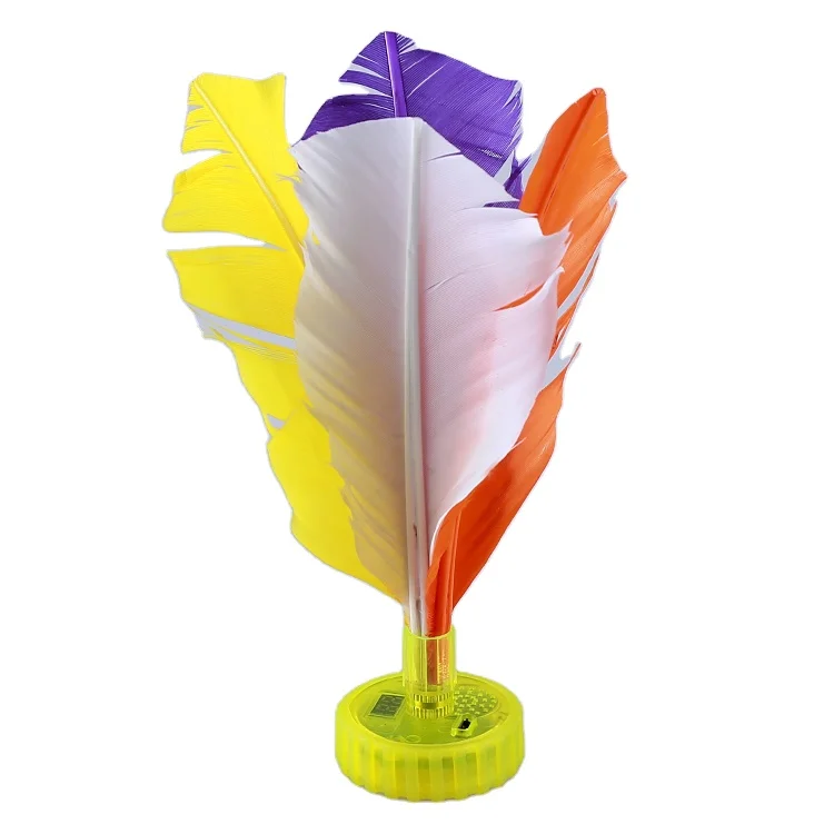 

New Arrival Kick Shuttlecock Durable Sport Product Jianzi Indoor Outdoor Sports Goose Feather Shuttlecock, Colorful