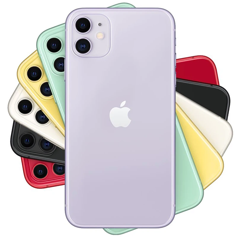 

Sale of used smart mobile phones refurbished wholesale price used mobile phones low price 64g 128g 256g for iPhone 11 pro, Black, white, purple, green, yellow ,red