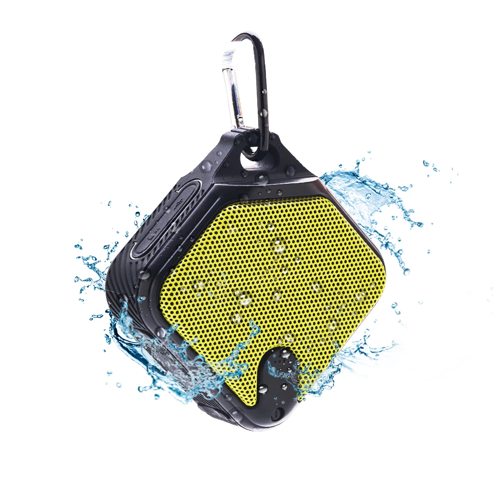 

NEW Portable Mini Waterproof Outdoor Wireless Bluetooth Speaker for Backpack, Red/black or blue/black