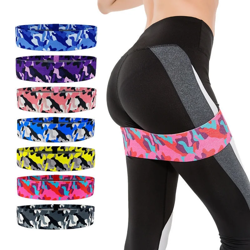 

Booty Bands Resistance Hip Exercise Bands Fitness Loop Workout Hip Non-Slip Stretch Bands for Home Fitness, Pantone color customized