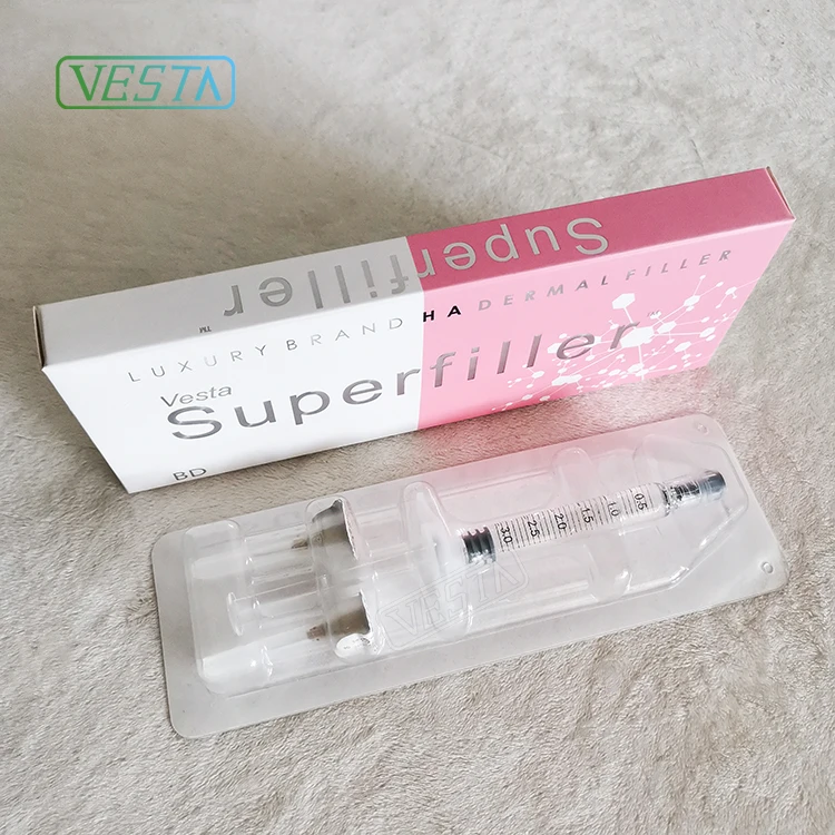 

2021 VESTA USA Visible Luxury brand Superfiller LIP FILLER special for Hyaluronic Pen lip enhancement