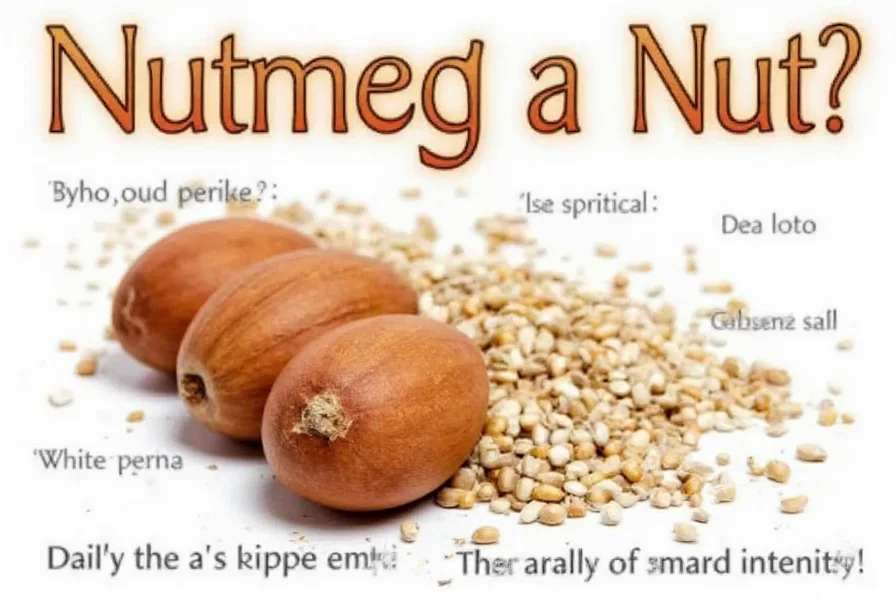 is nutmeg a nut
