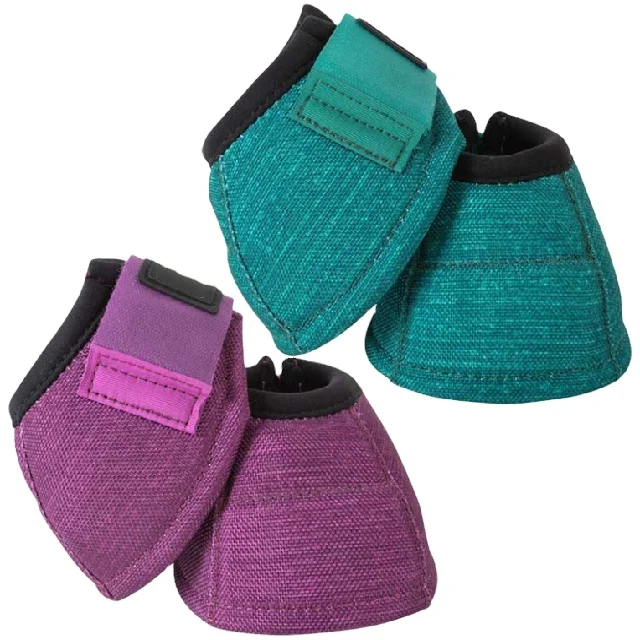 

Neoprene No-Turn Horse Bell Boots, Rose ,green and customized