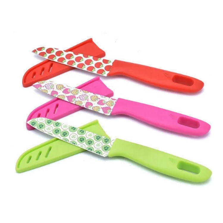 Brand New Customized Food Grade Stainless Steel Fruit Knife With Blade