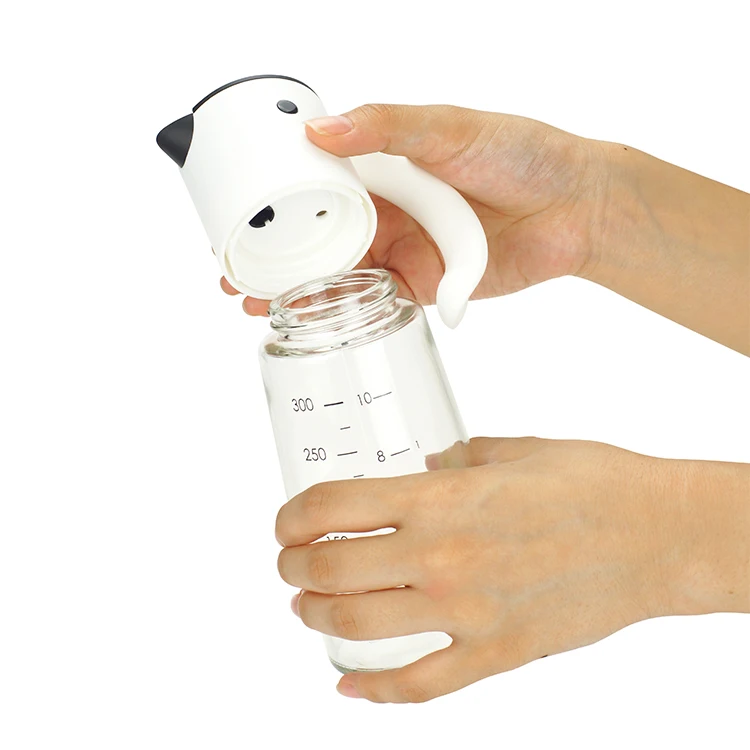 

Portable kitchen cooking high borosilicate oil dispenser seasonin glass spice jars oil dispenser pocket, Customized