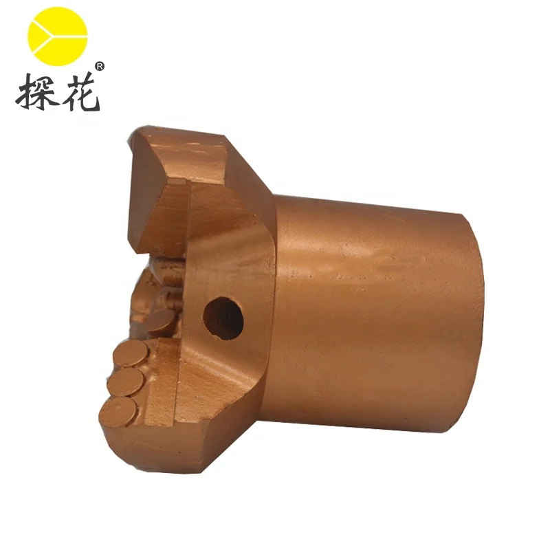 
HOT sales 133mm used three blades pdc insert non core drag drill bit for water well 