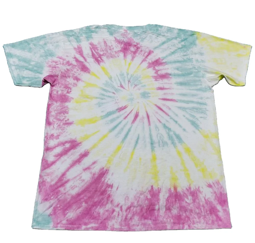 

in stock Cheap high quality spring custom cotton oversized tie dye tshirt t-shirt clothing women