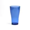 Wholesale customized logo promotion gifts break-resistant lead-free colorful 590ml plastic glass beer for cafe, restaurant