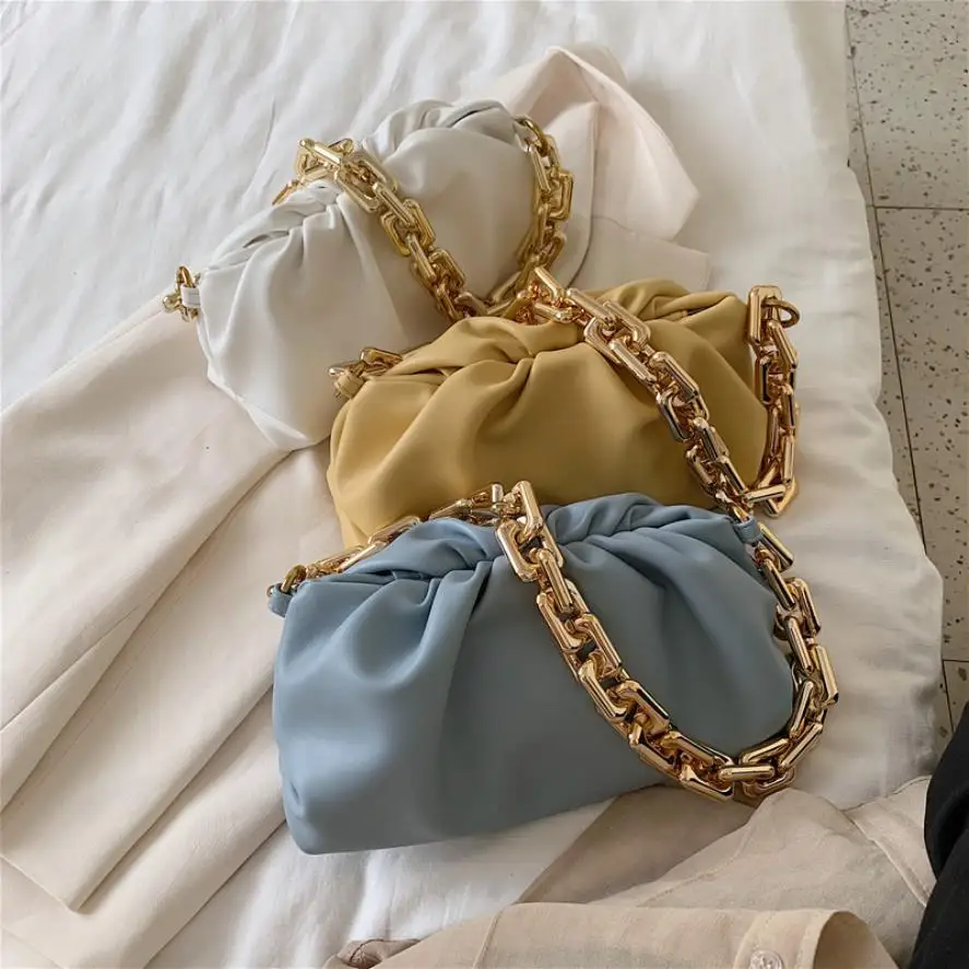 

2021 New arrivals cloud high quality luxury handbags Underarm ladies fashion handbags tote bags women handbags ladies luxury, 6 colors
