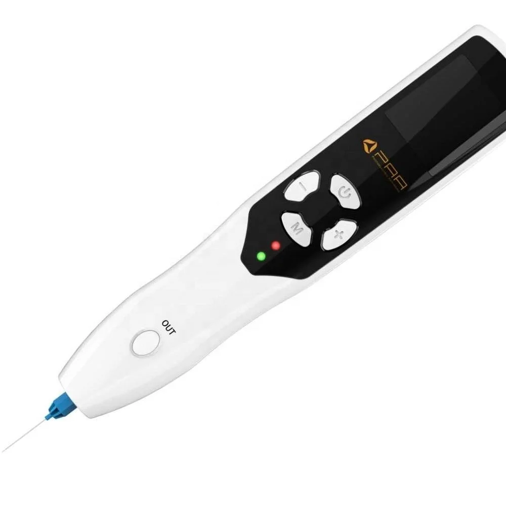 

Hot products 4th generation fibroblast pen beauty machine plasma skin tightening mole remover, White