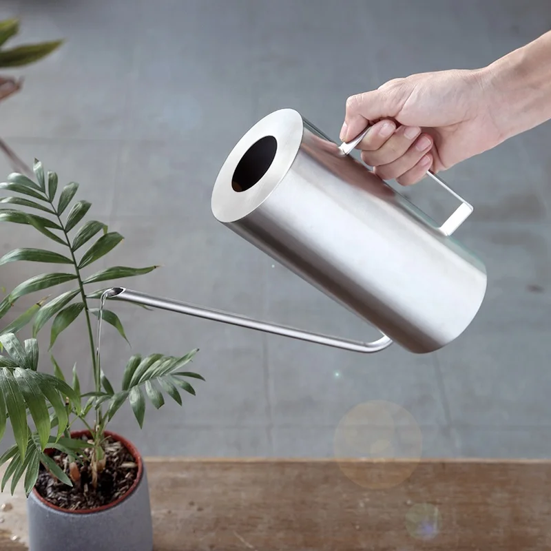 

Stainless Steel Satin Metal Watering Can