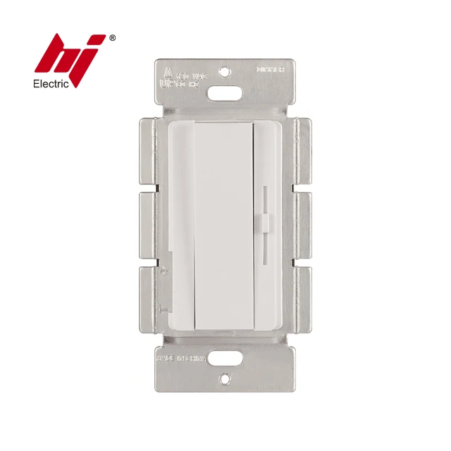 300W Decorator Electronic Low Voltage Wall Dimmer Light Switch with ETL