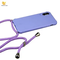 

2019 Custom Phone Necklace Strap TPU Acrylic For iPhone Xs Max