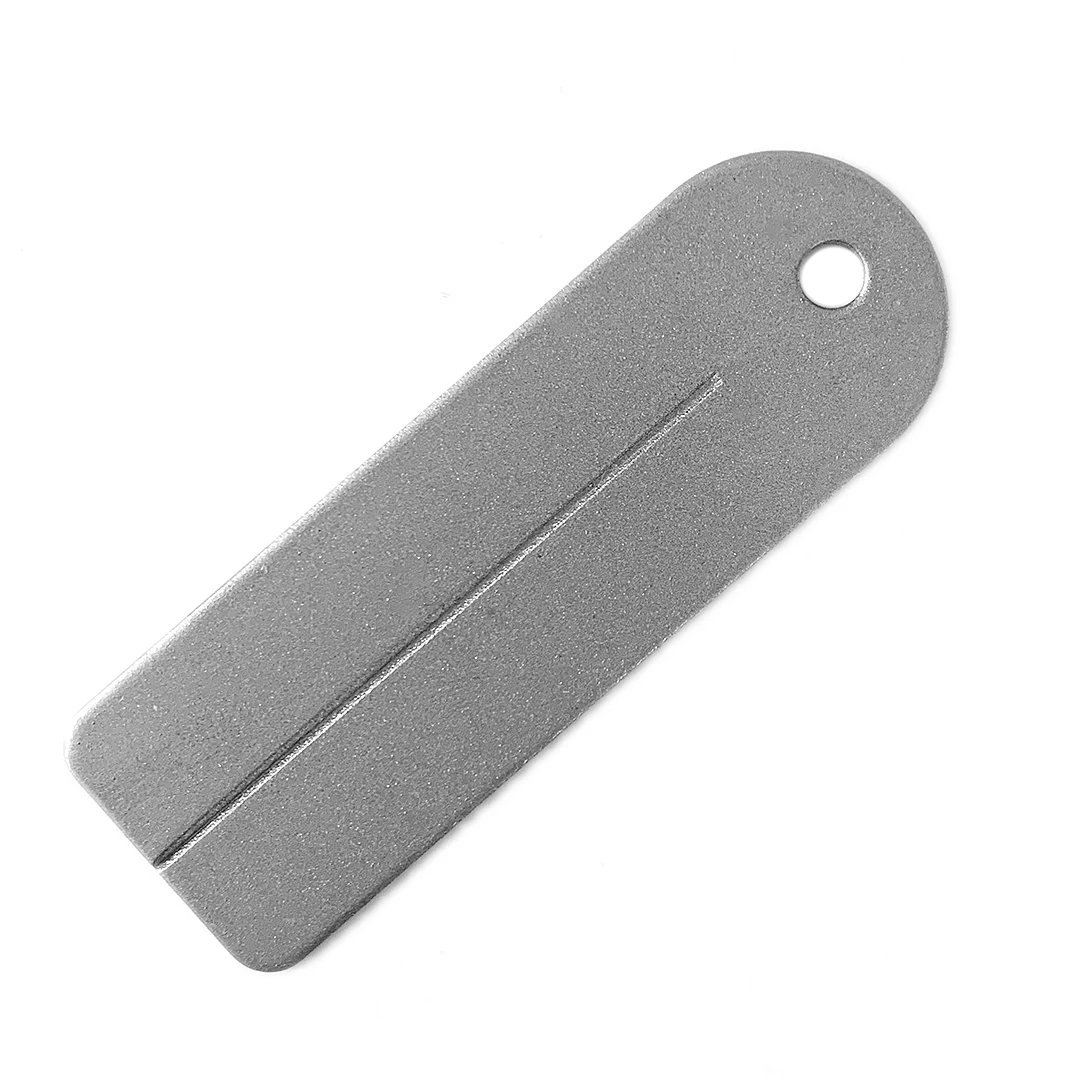 

Portable diamond credit card stone for sharpening/fishing hook sharpener