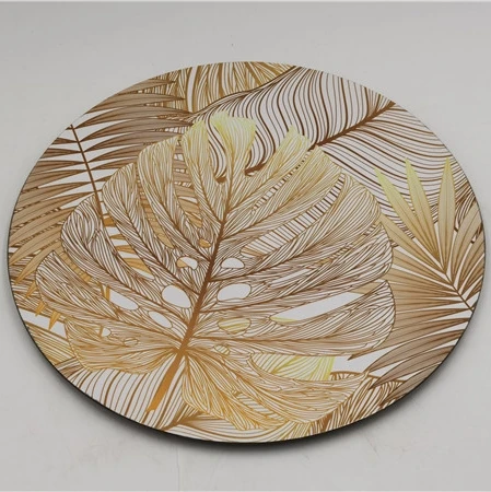 

Crystal clear diamond cutting plastic decorative fruit plate