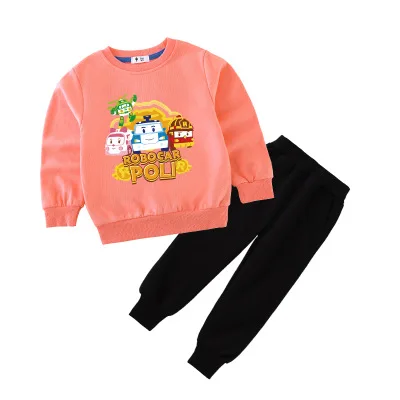 

2020 autumn and winter new products for boys and girls long-sleeved sweater pants casual all-match suit, Picture