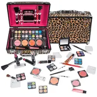 

Ready To Ship Professional Bridal Lady Complete Full All In One Makeup Aluminium Cosmetic Set