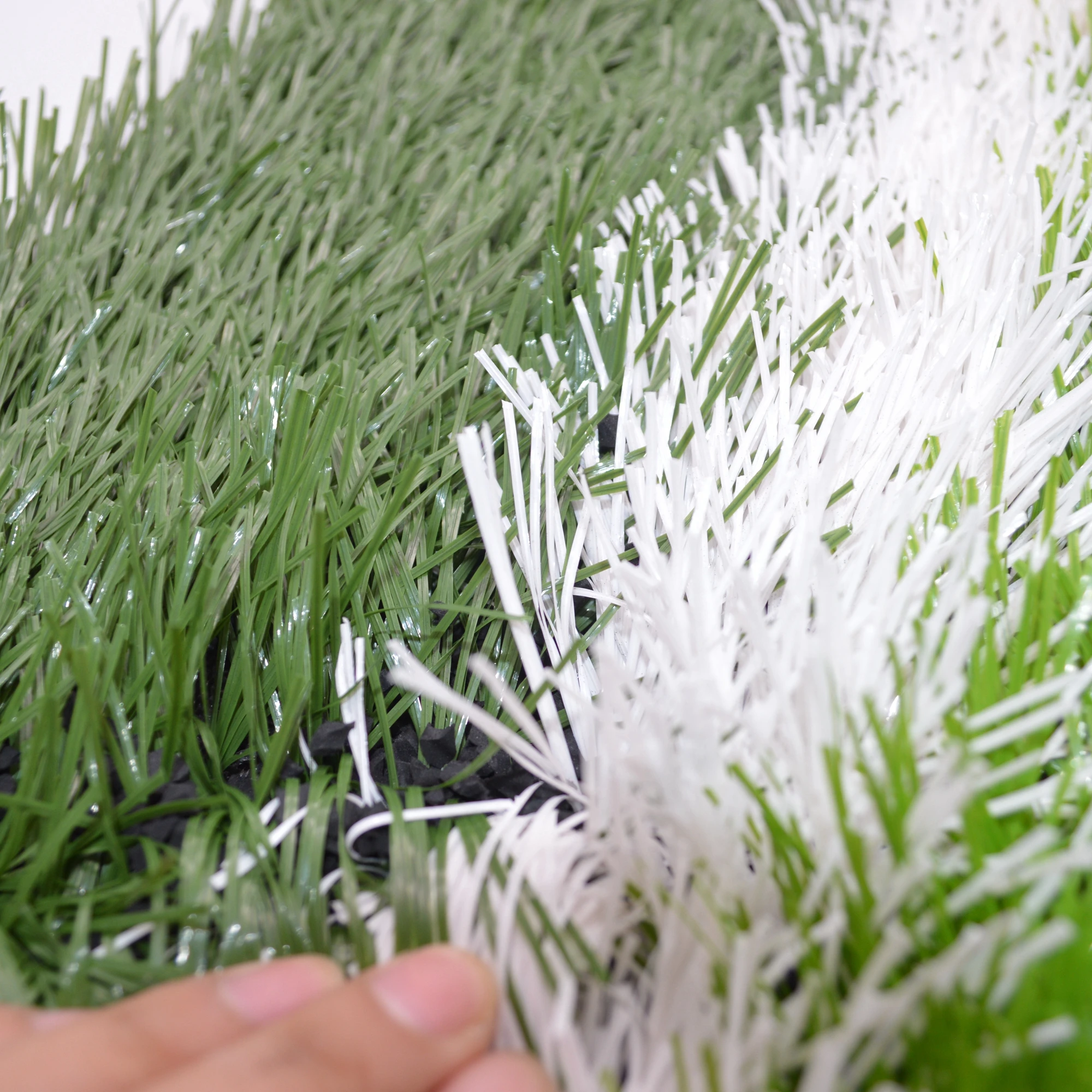 
Black artificial grass EPDM rubber granules for soccer football field 