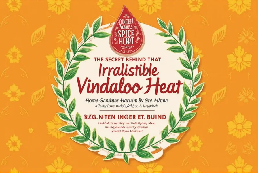 The Secret Behind That Irresistible Vindaloo Heat: A Global Spice Lover’s Guide