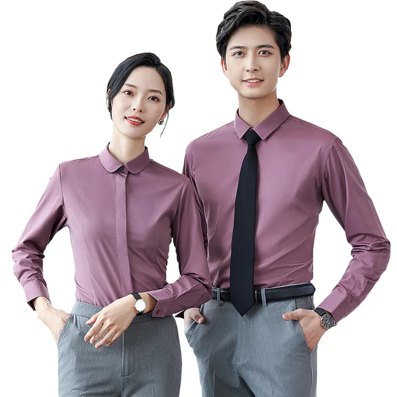 Cheap Custom Bamboo Non-Iron Classy Fancy Men Summer Business Dress Shirt
